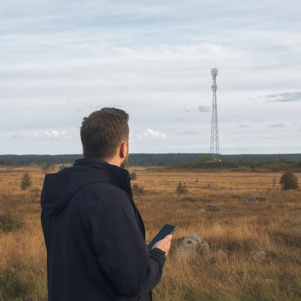 5G-master på karta